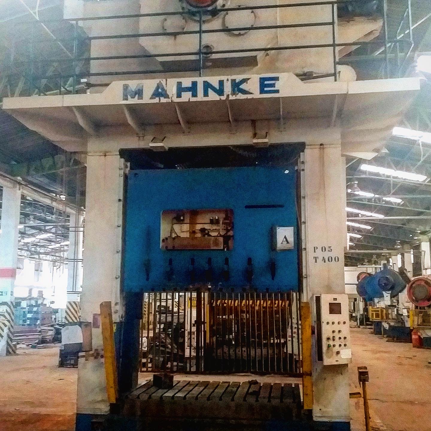 Prensa Mahnke 400 Toneladas